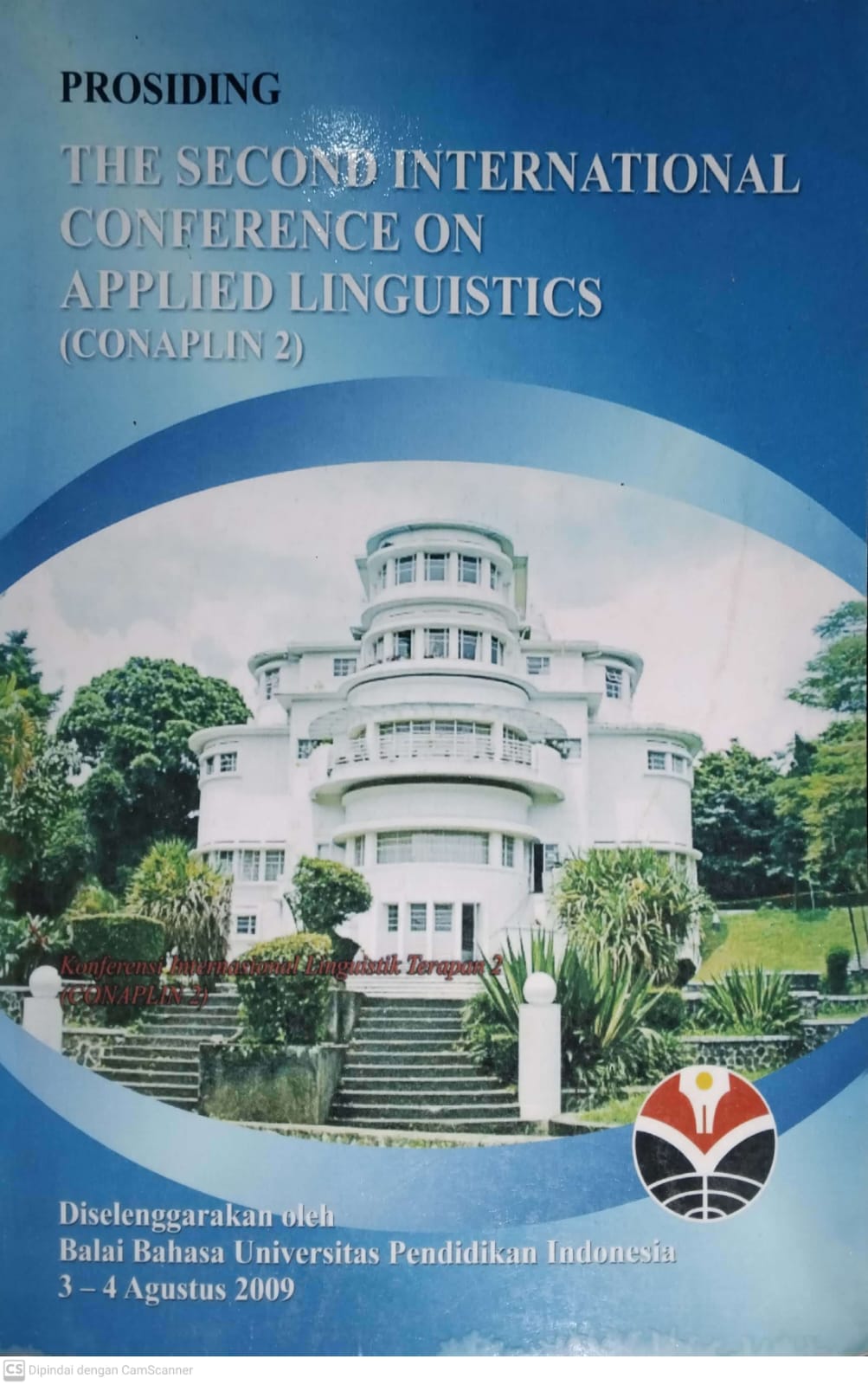 THE SECOND INTERNATIONAL CONFERENCE ON APPLIED LINGUISTICS (CONAPLIN 2)