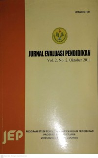 JURNAL EVALUASI PENDIDIKAN