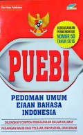 PUEBI PEDOMAN UMUM EJAAN BAHASA INDONESIA