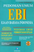 PEDOMAN UMUM EBI EJAAN BAHASA INDONESIA