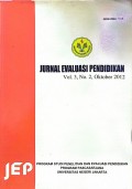 JURNAL EVALUASI PENDIDIKAN