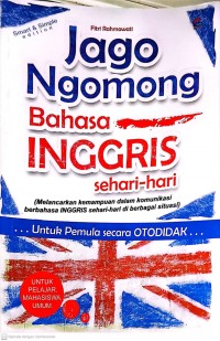 JAGO NGOMONG BAHASA INGGRIS SEHARI -HARI