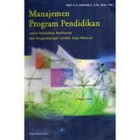 MANAJEMEN PROGRAM PENDIDIKAN