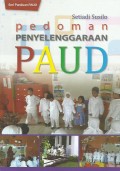 PEDOMAN PENYELENGGARAAN PAUD