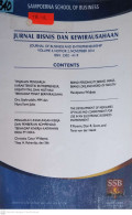 JURNAL BISNIS DAN KEWIRAUSAHAAN