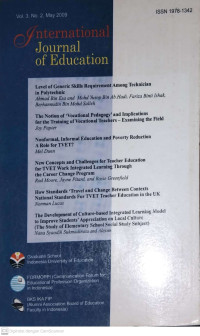 INTERNATIONAL JOURNAL OF EDUCATION