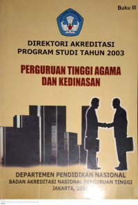 PERGURUAN TINGGI AGAMA DAN KEDINASAN