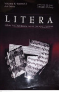 LITERA JURNAL PENELITIAN BAHASA