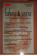BAHASA & SASTRA JURNAL PENDIDIKAN BAHASA