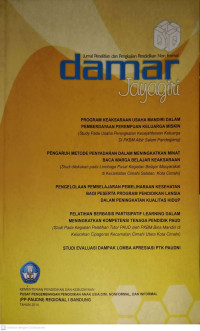 JURNAL PENELITIAN DAN PENGKAJIAN DIDIKAN NON FORMAL DAMAR
