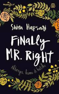 Finally MR.RIGHT