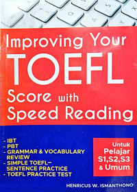 IMPROVING YOUR TOEFL SCORE WITH SPEED READING