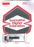 INNOVATIVE HIGHER EDUCATION