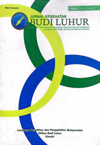 JURNAL KESEHATAN BUDI LUHUR
