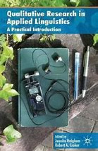 Qualitative research in applied linguistics