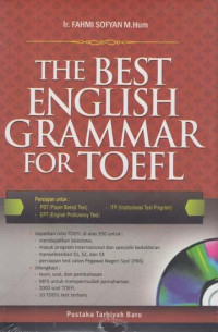 THE BEST ENGLISH GRAMMAR FOR TOEFL
