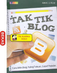 TAK TIK BLOG