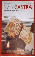 METASASTRA JURNAL PENELITIAN SASTRA