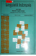LIGUIDTIK INDONESIA  JURNAL ILMIAH