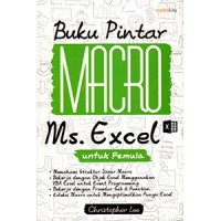 Buku Pintar Macro Ms. Excel untuk Pemula