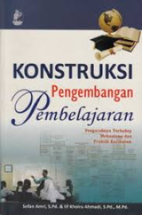 Image of Konstruksi pengembangan pembelajaran