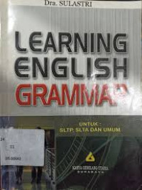 Image of Learning English Grammar