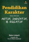 Pendidikan Karakter dalam Metode Aktif, Inovatif, & Kreatif