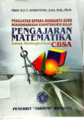 Pengajaran matematika untuk meningkatkan CBSA
