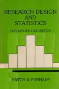 Research design and statistic for applied linguisticsd