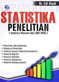 Image of Statistika Penelitian (analisis manual dan IBM SPSS)