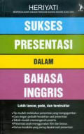 Sukses presentasi dalam bahasa Inggris