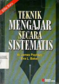Teknik mengajar secara sitematis
