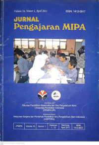 JURNAL PENGAJARAN MIPA