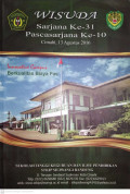WISUDA SARJANA KE-31
PASCASARJANA KE-10