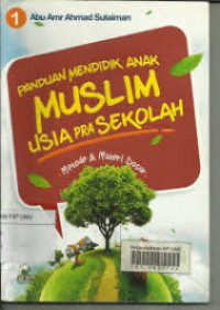 PANDUAN MENDIDIK ANAK USIA PRA SEKOLAH