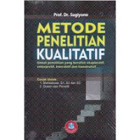 Metode Penelitain Kualitatif